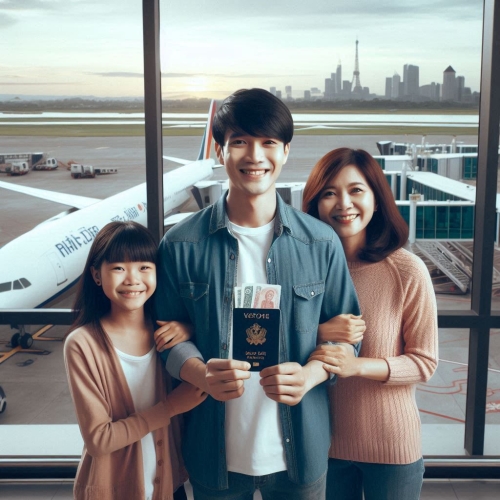 Hồ Sơ Xin Visa Thăm Thân Pháp